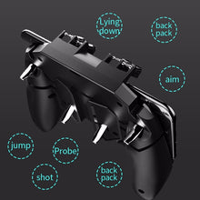 Carregar imagem no visualizador da galeria, Gamepad AK66 com L1 L2 e R1 R2 Six Fingers PUBG Trigger Shooting Free Fire